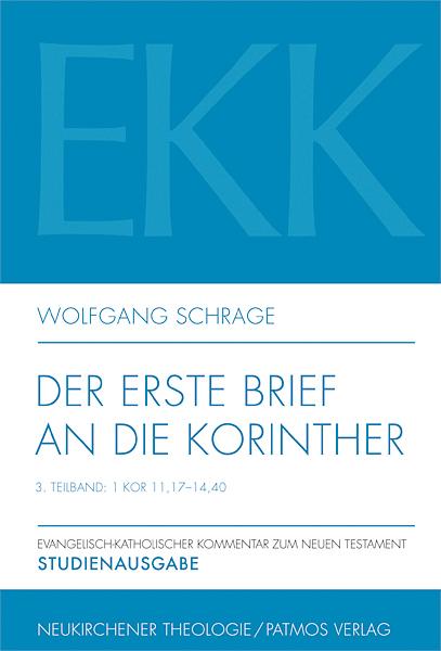 Vorderes Coverbild Der erste Brief an die Korinther