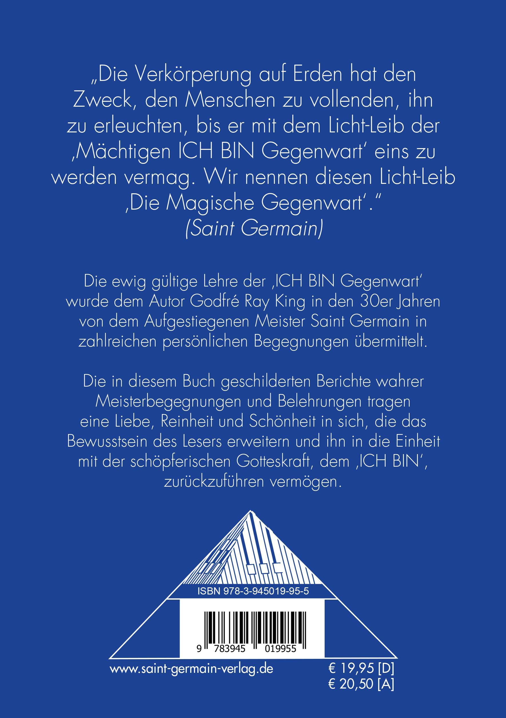 Rückseitencover Die Magische Gegenwart