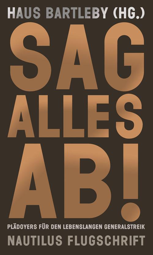 Vorderes Coverbild Sag alles ab!