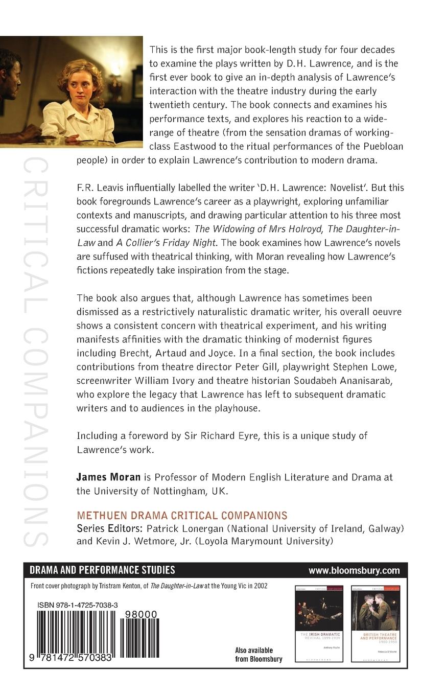 Rückseitencover The Theatre of D.H. Lawrence