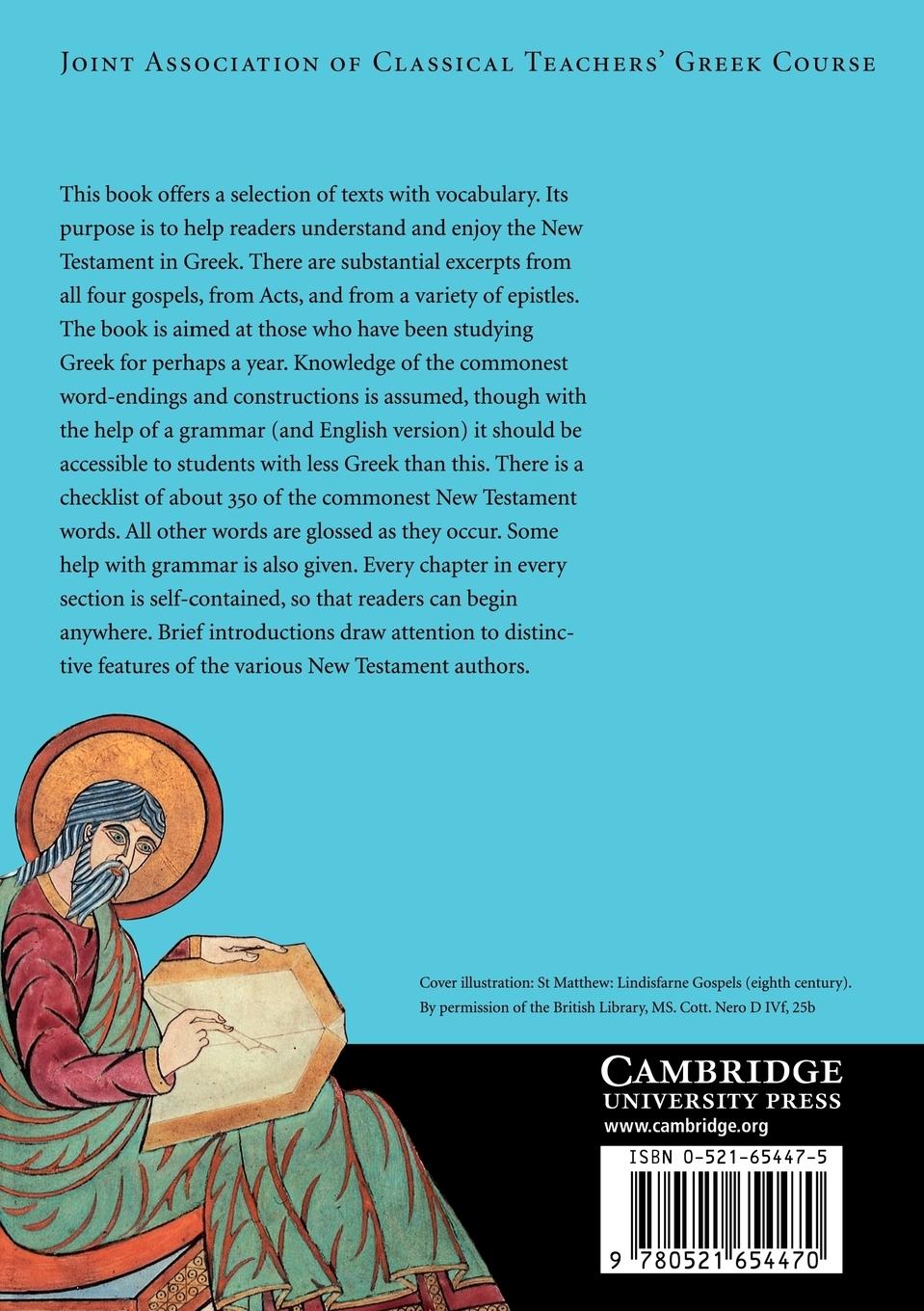 Rückseitencover New Testament Greek