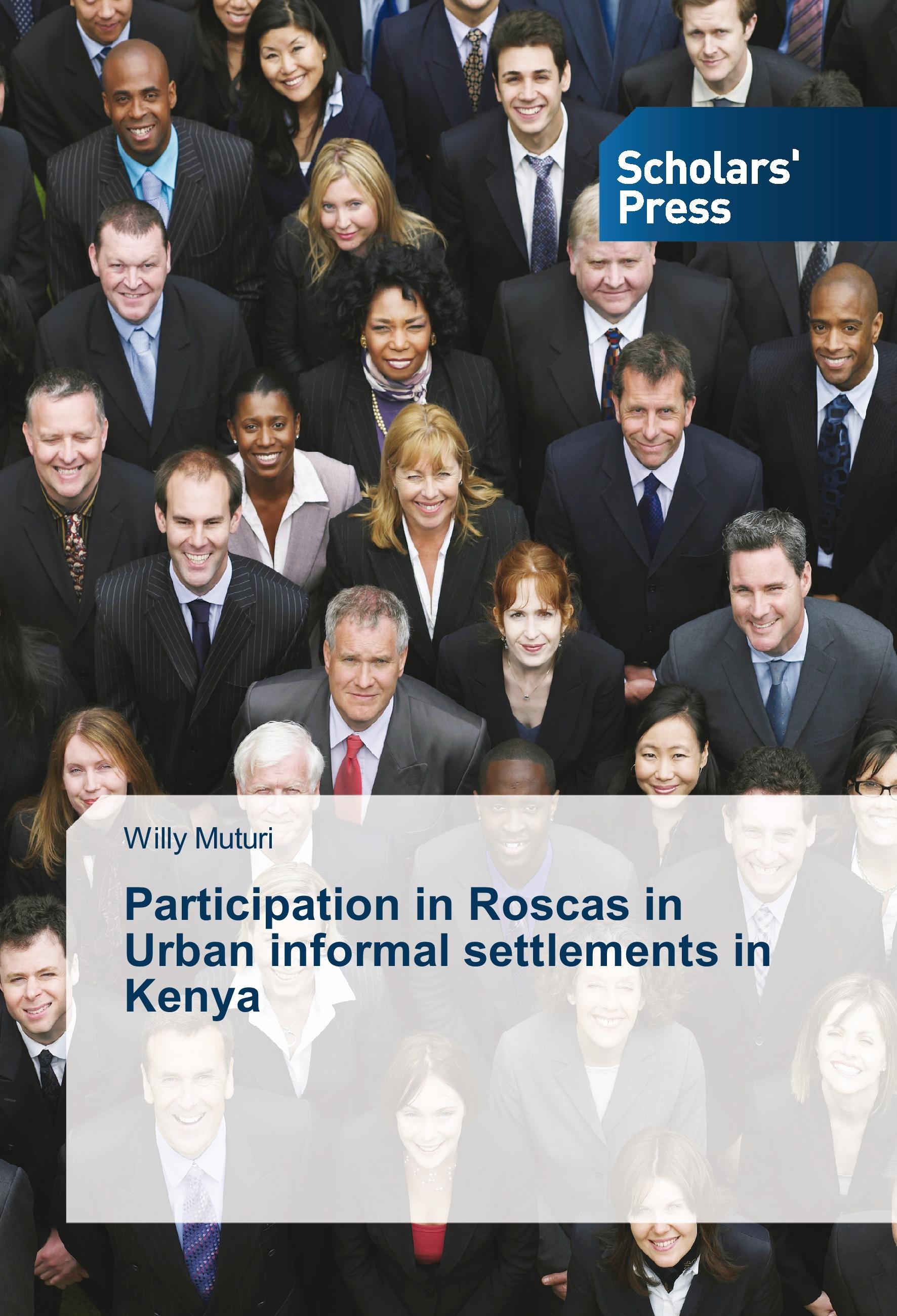 Vorderes Coverbild Participation in Roscas in Urban informal settlements in Kenya