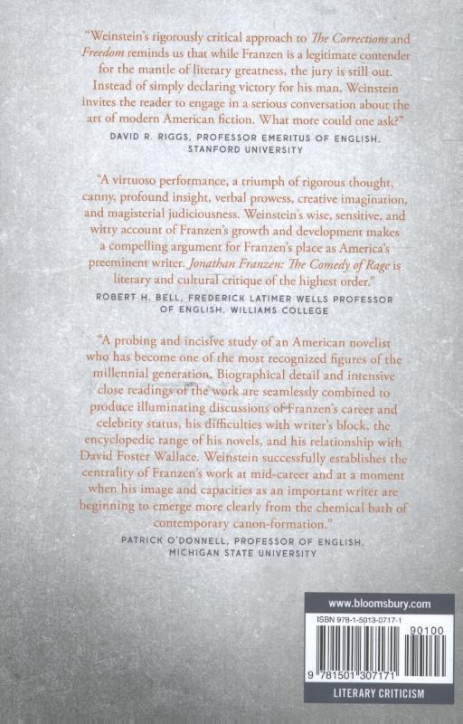 Rückseitencover Jonathan Franzen