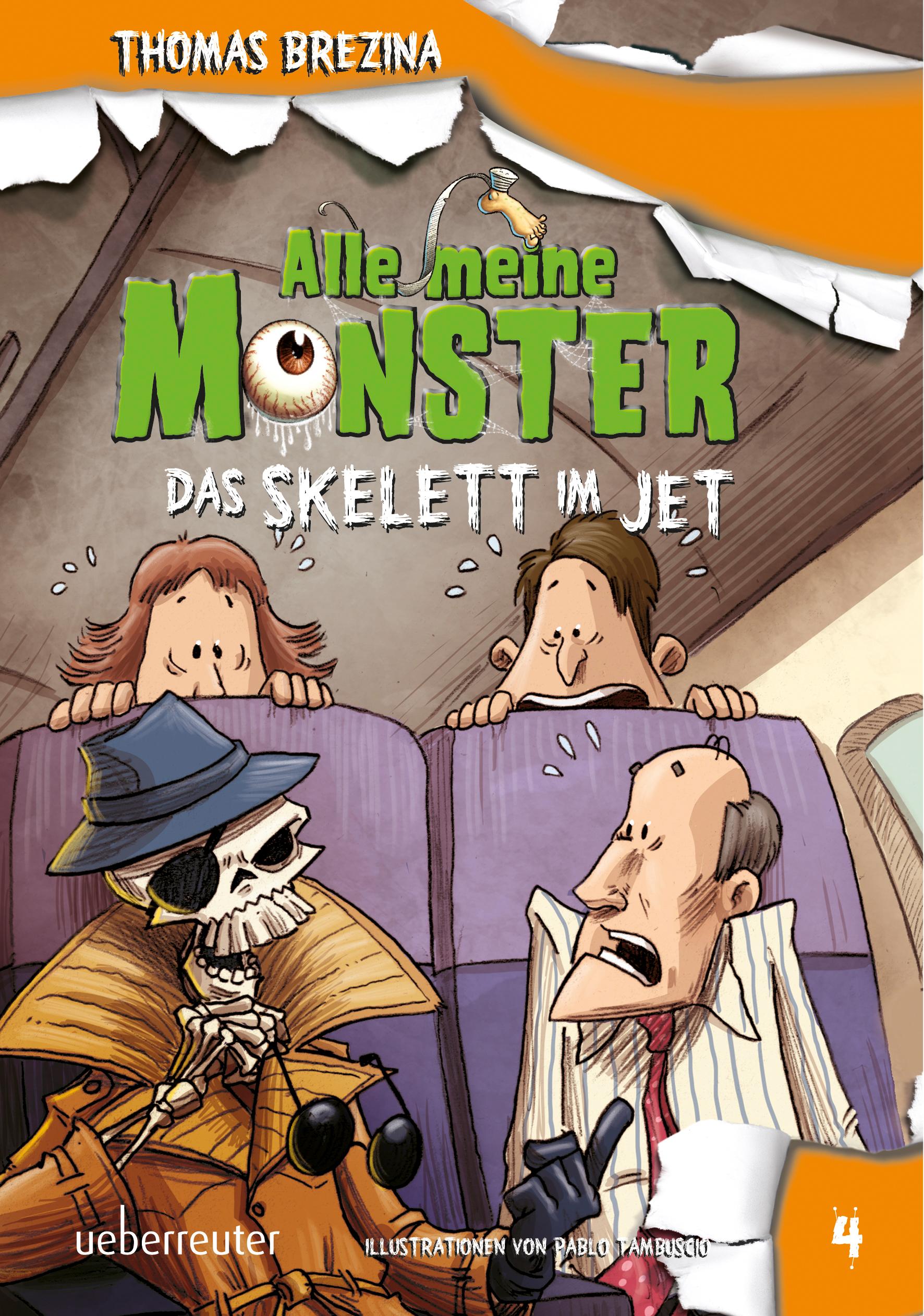 Vorderes Coverbild Alle meine Monster. Das Skelett im Jet