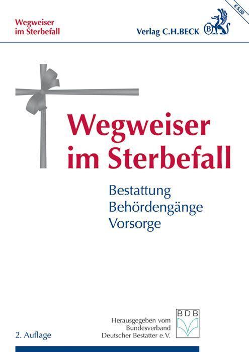 Vorderes Coverbild Wegweiser im Sterbefall