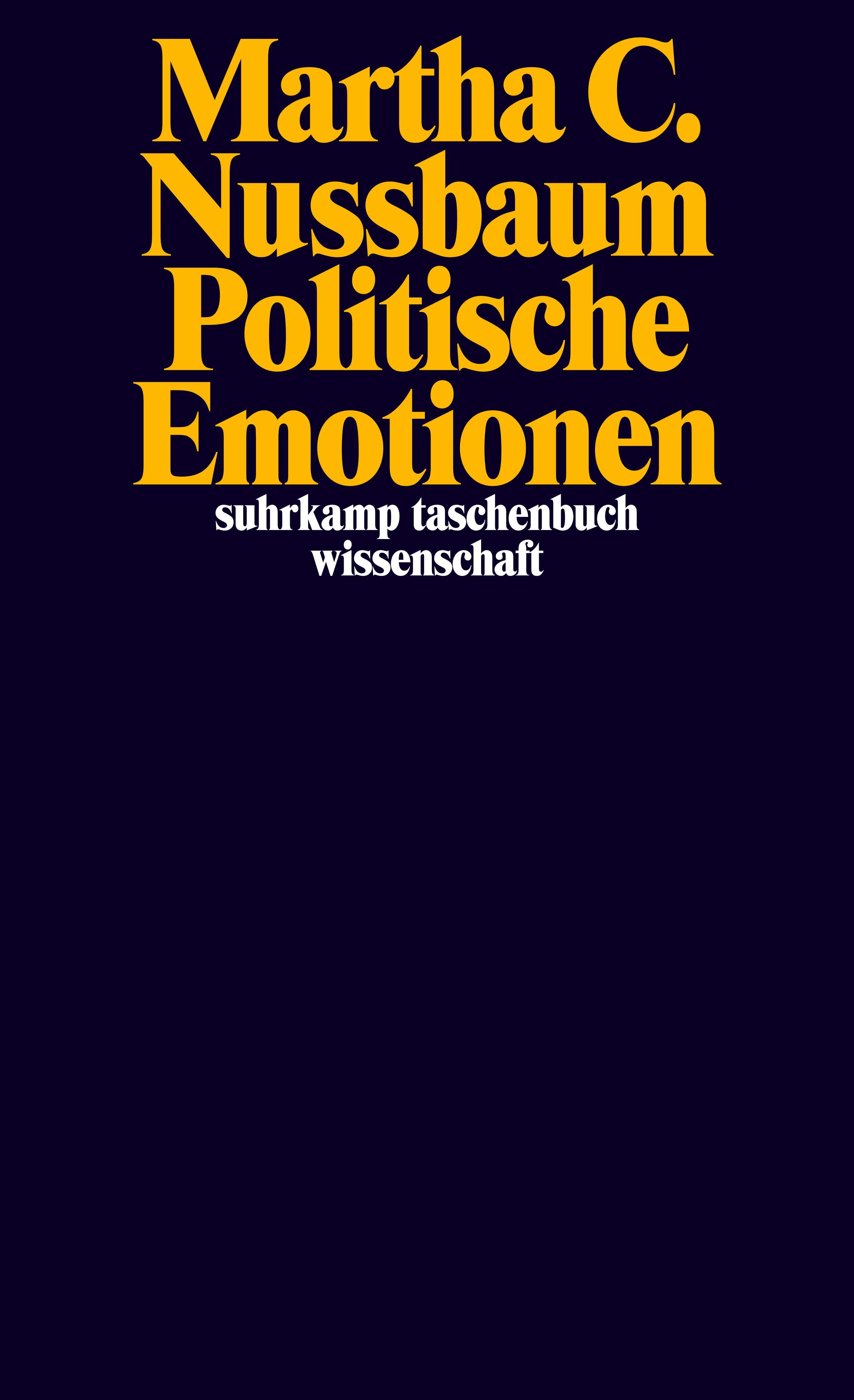 Vorderes Coverbild Politische Emotionen