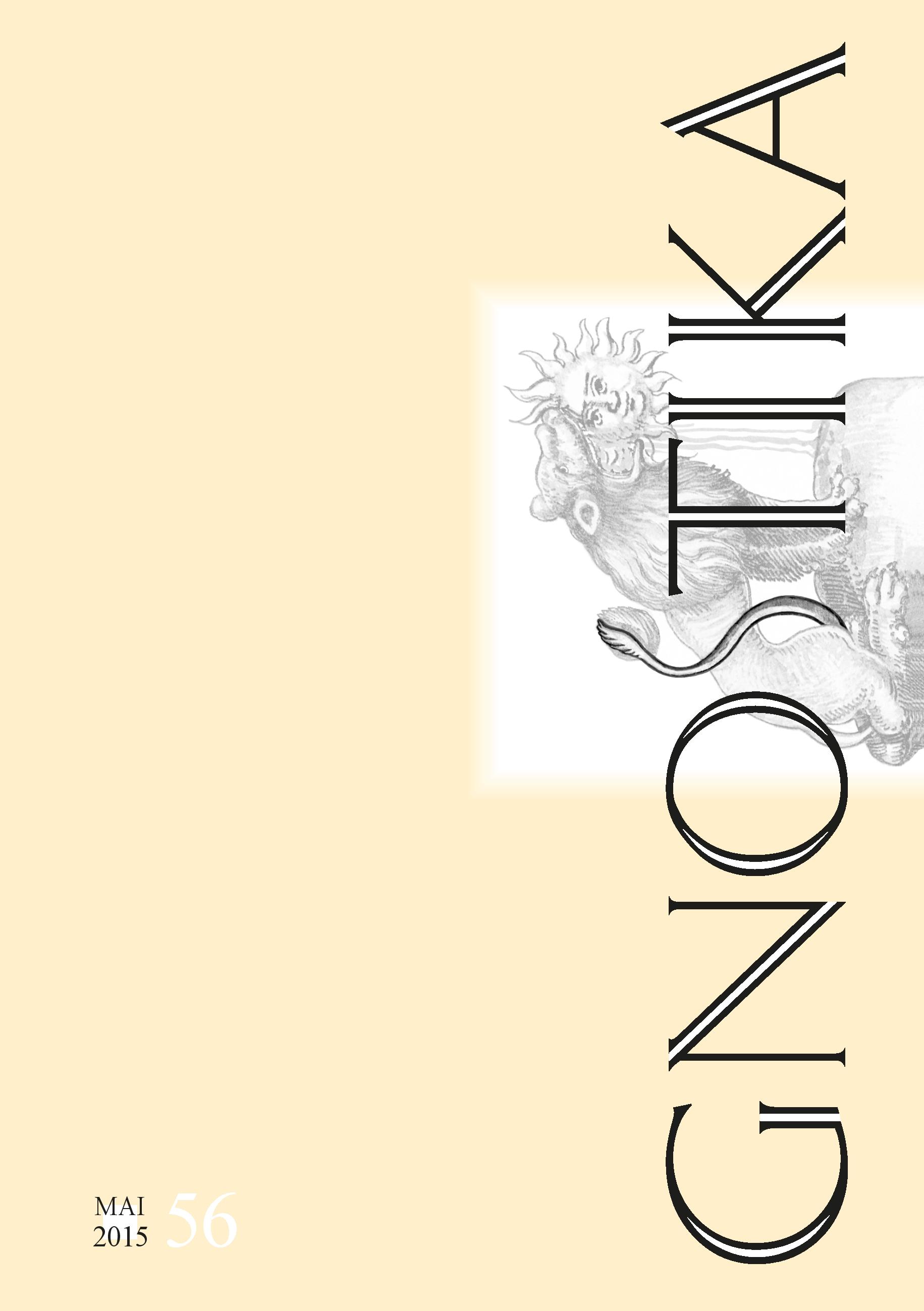 Vorderes Coverbild Gnostika 56