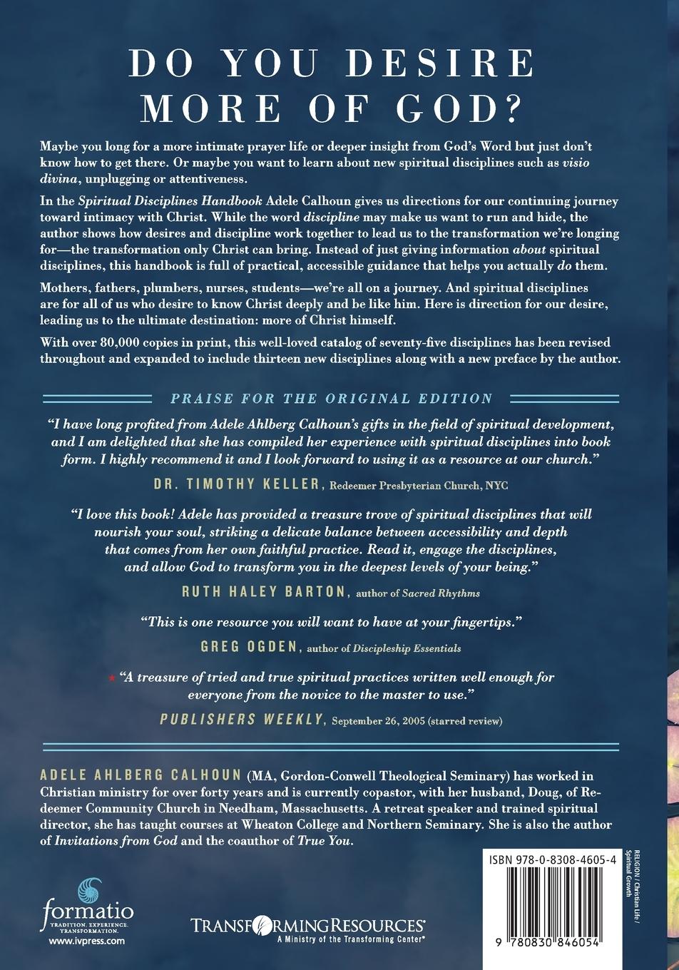 Rückseitencover Spiritual Disciplines Handbook