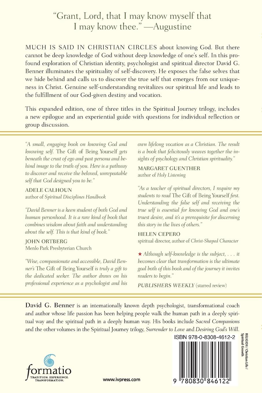 Rückseitencover The Gift of Being Yourself