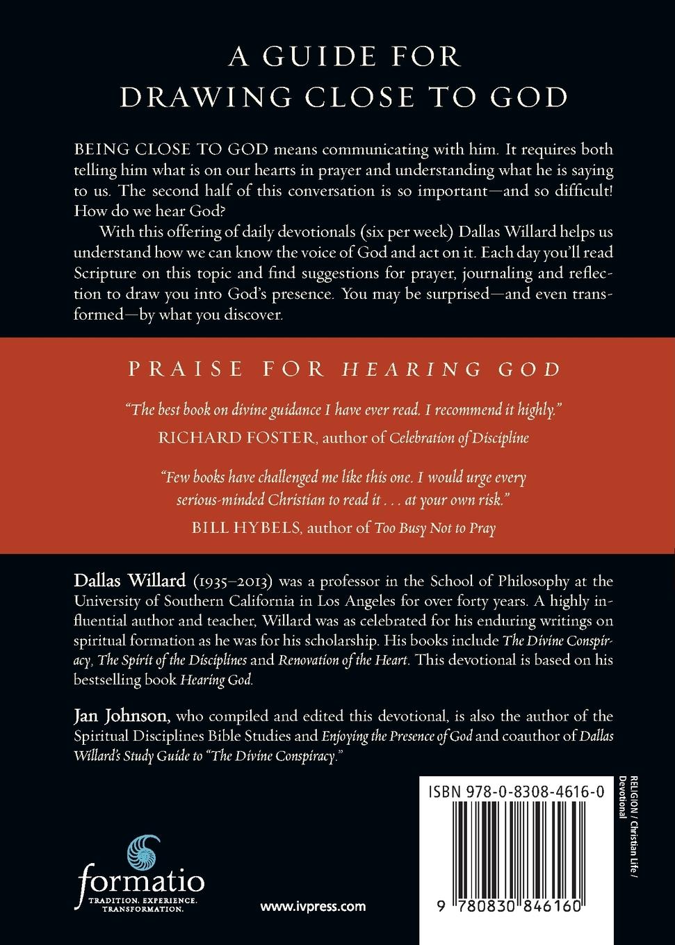 Rückseitencover Hearing God Through the Year