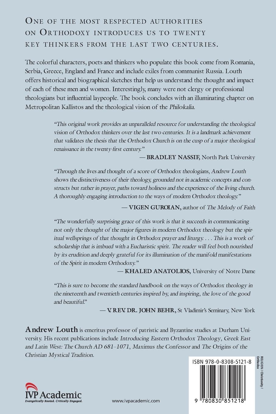 Rückseitencover Modern Orthodox Thinkers