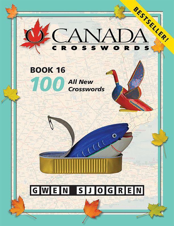 Vorderes Coverbild O Canada Crosswords Book 16