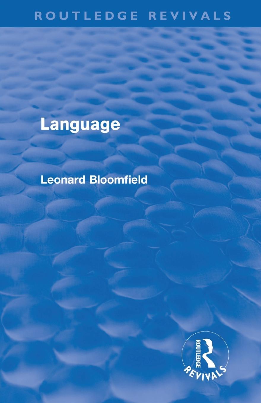 Vorderes Coverbild Language (Routledge Revivals)