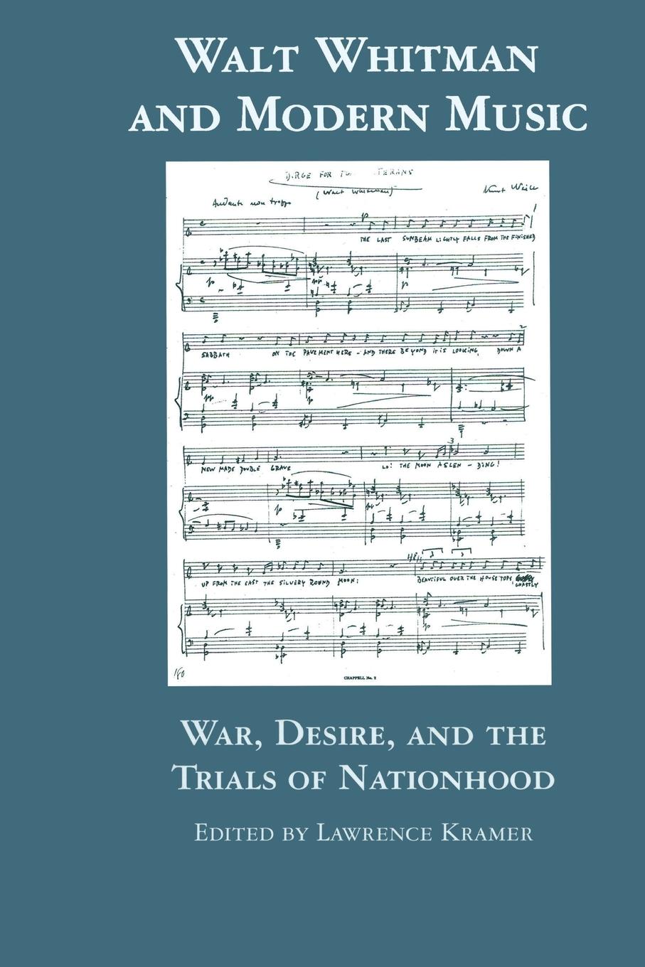 Vorderes Coverbild Walt Whitman and Modern Music