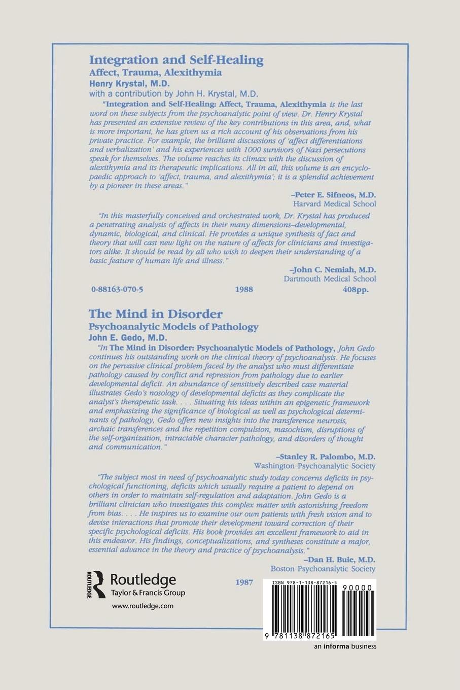 Rückseitencover The Anatomy of Psychotherapy