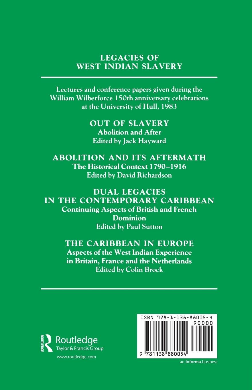 Rückseitencover The Caribbean in Europe