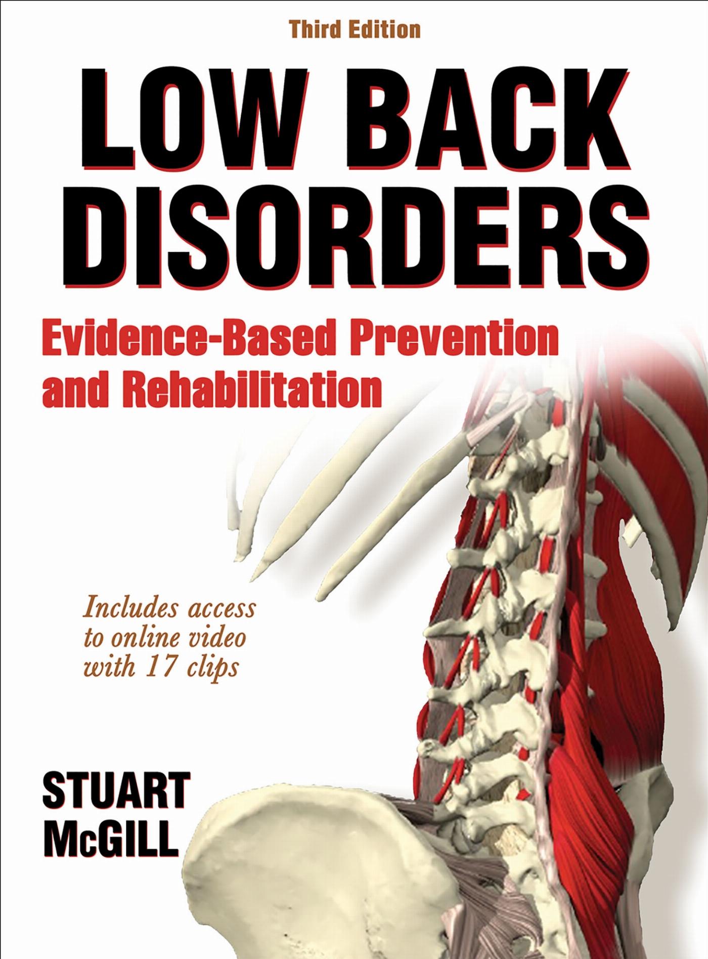 Vorderes Coverbild Low Back Disorders