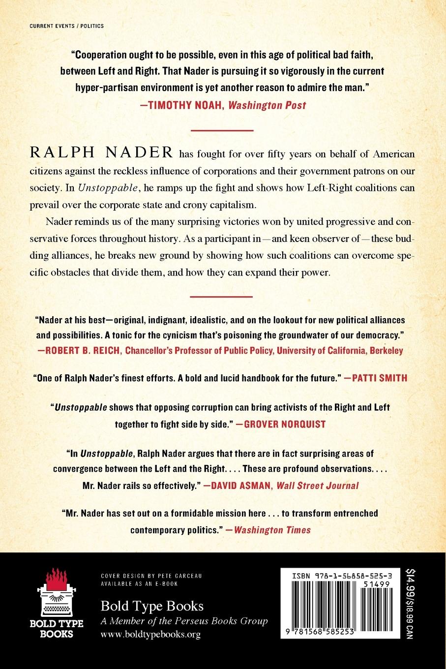 Rückseitencover Unstoppable