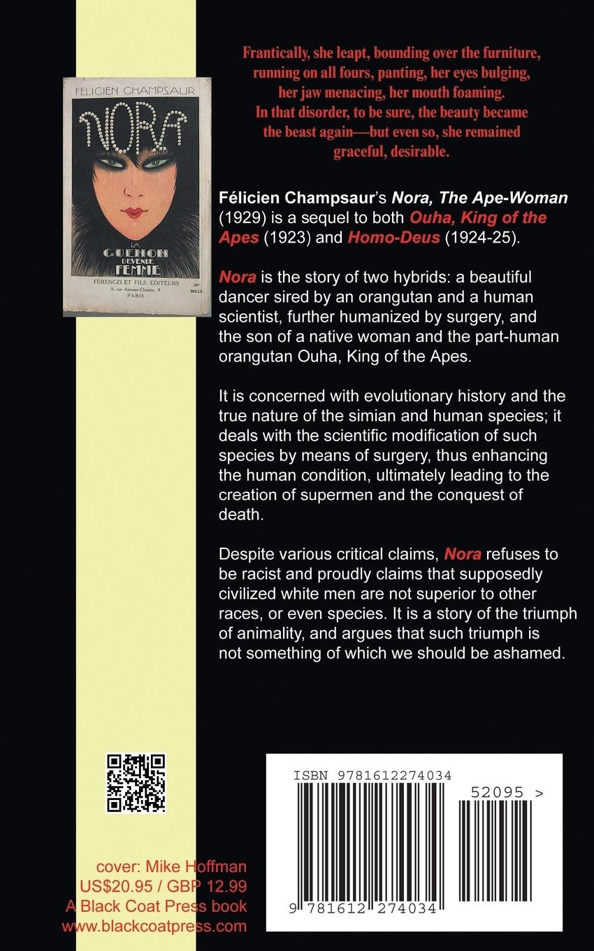 Rückseitencover Nora, The Ape-Woman