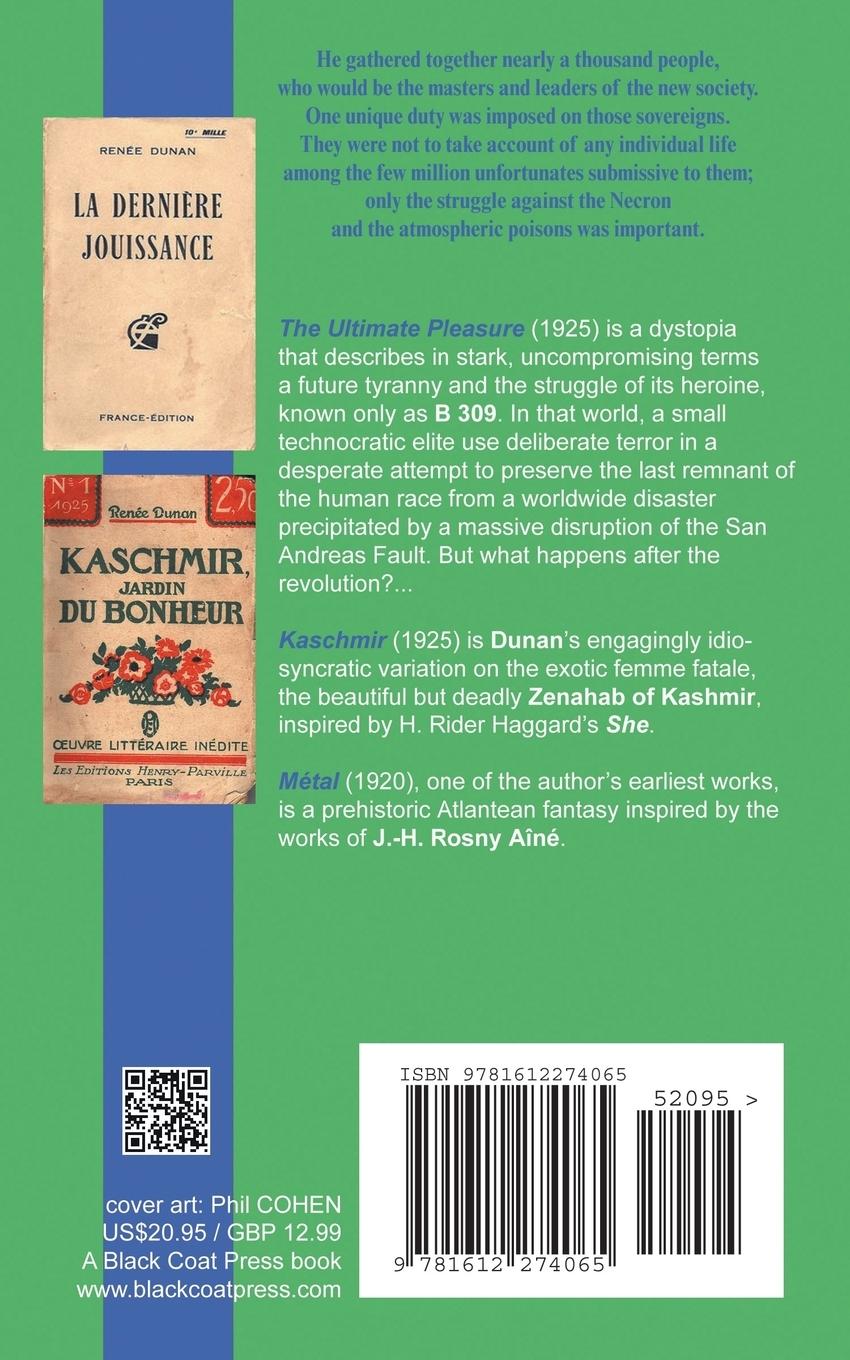 Rückseitencover The Ultimate Pleasure