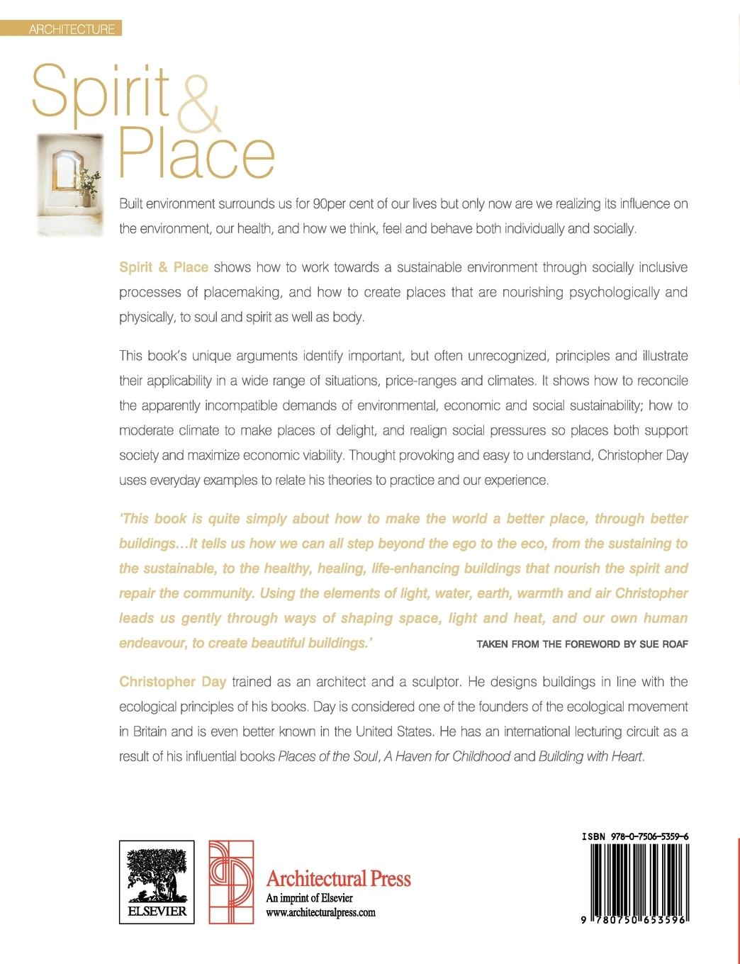 Rückseitencover Spirit and Place