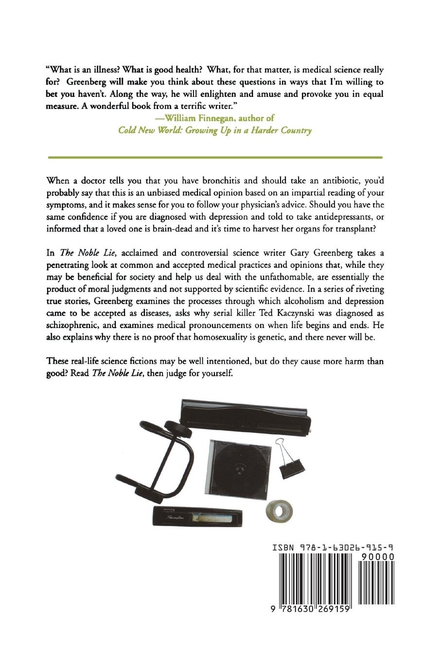 Rückseitencover The Noble Lie