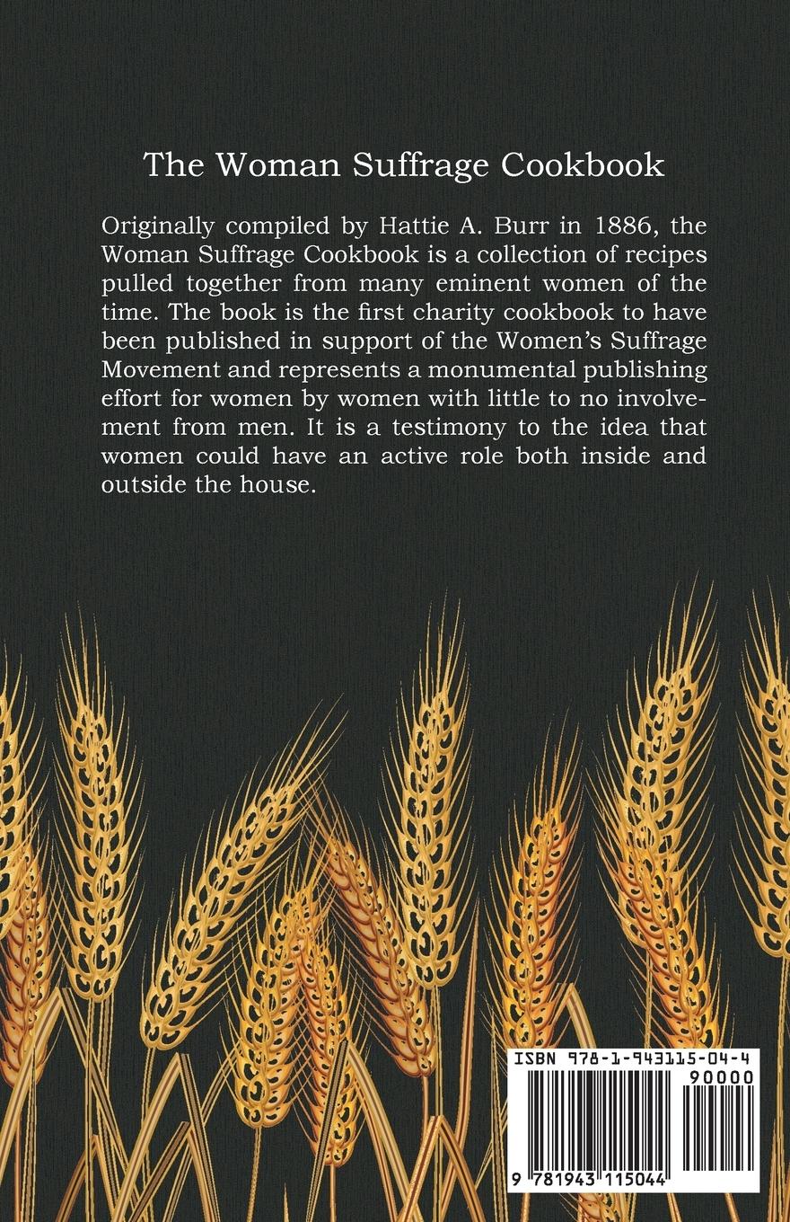 Rückseitencover The Woman Suffrage Cookbook
