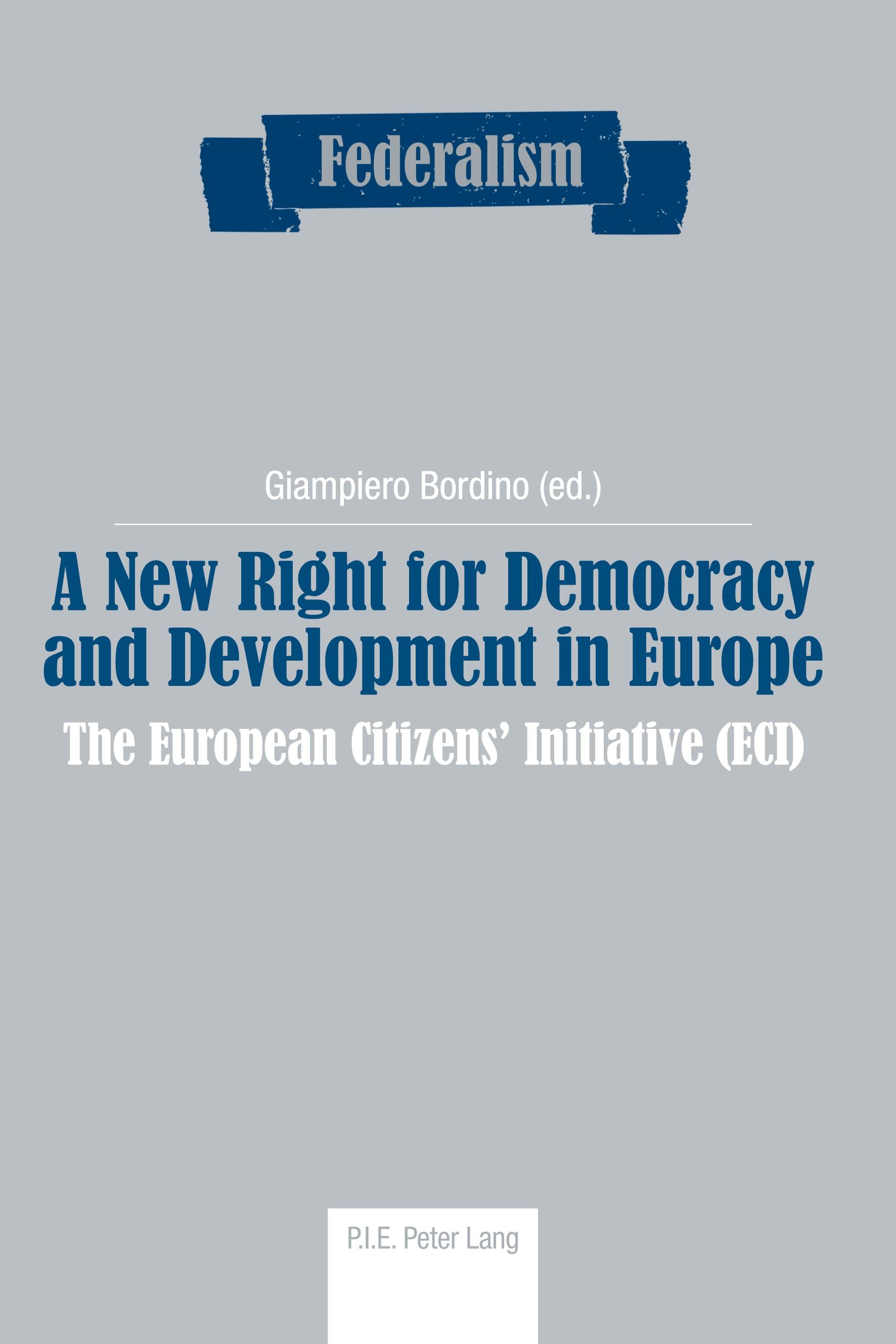 Vorderes Coverbild A New Right for Democracy and Development in Europe