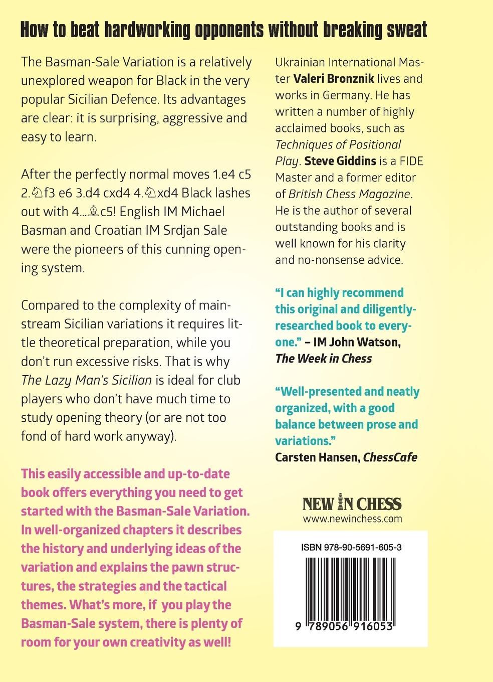 Rückseitencover The Lazy Man's Sicilian