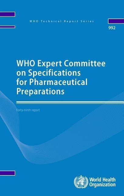 Vorderes Coverbild Who Expert Committee on Specifications for Pharmaceutical Preparations
