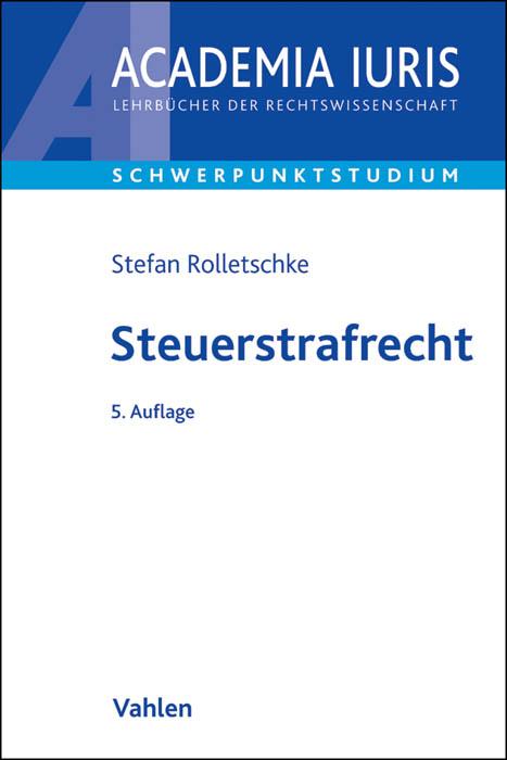 Vorderes Coverbild Steuerstrafrecht