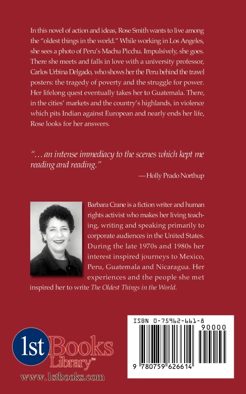 Rückseitencover The Oldest Things in the World