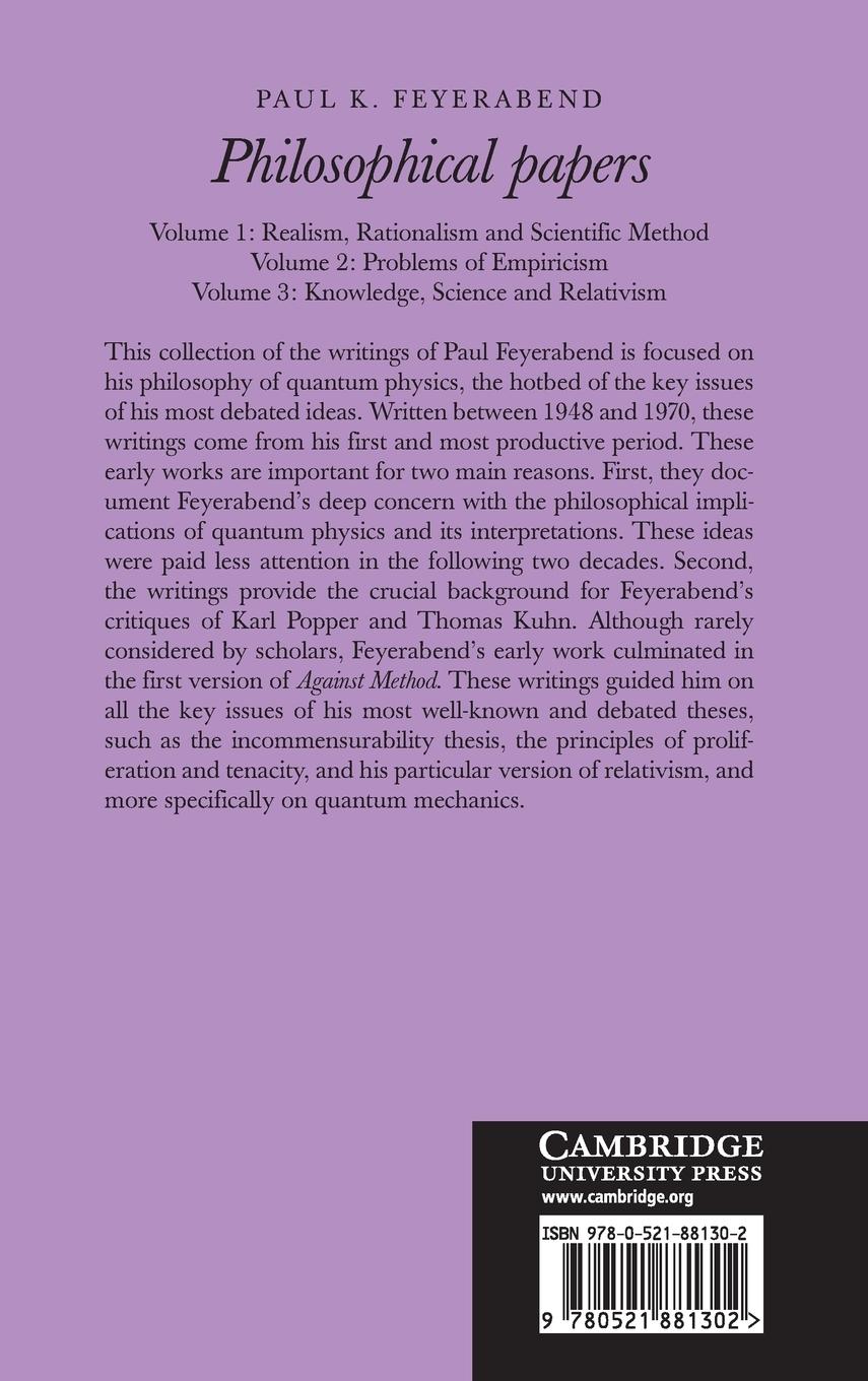 Rückseitencover Physics and Philosophy