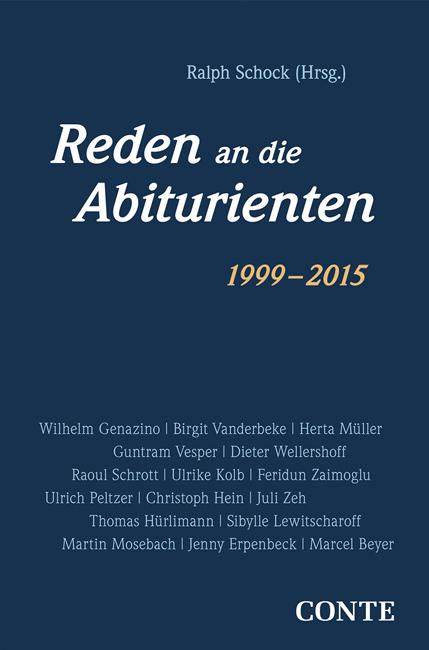 Vorderes Coverbild Reden an die saarländischen Abiturienten