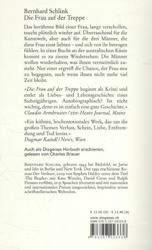 Rückseitencover Die Frau auf der Treppe