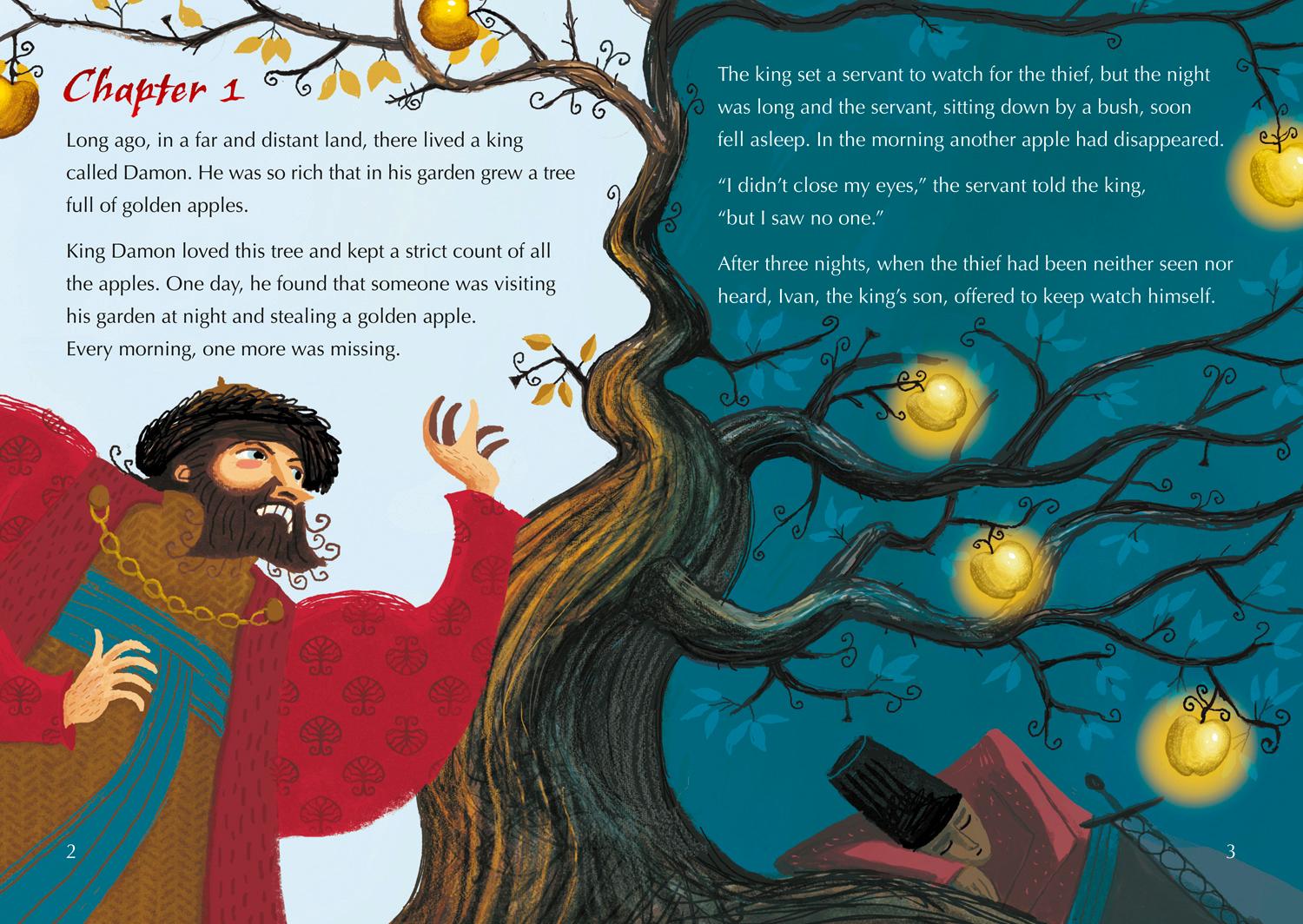 Beispielinhalt (Bild) The Firebird: A Russian Folk Tale