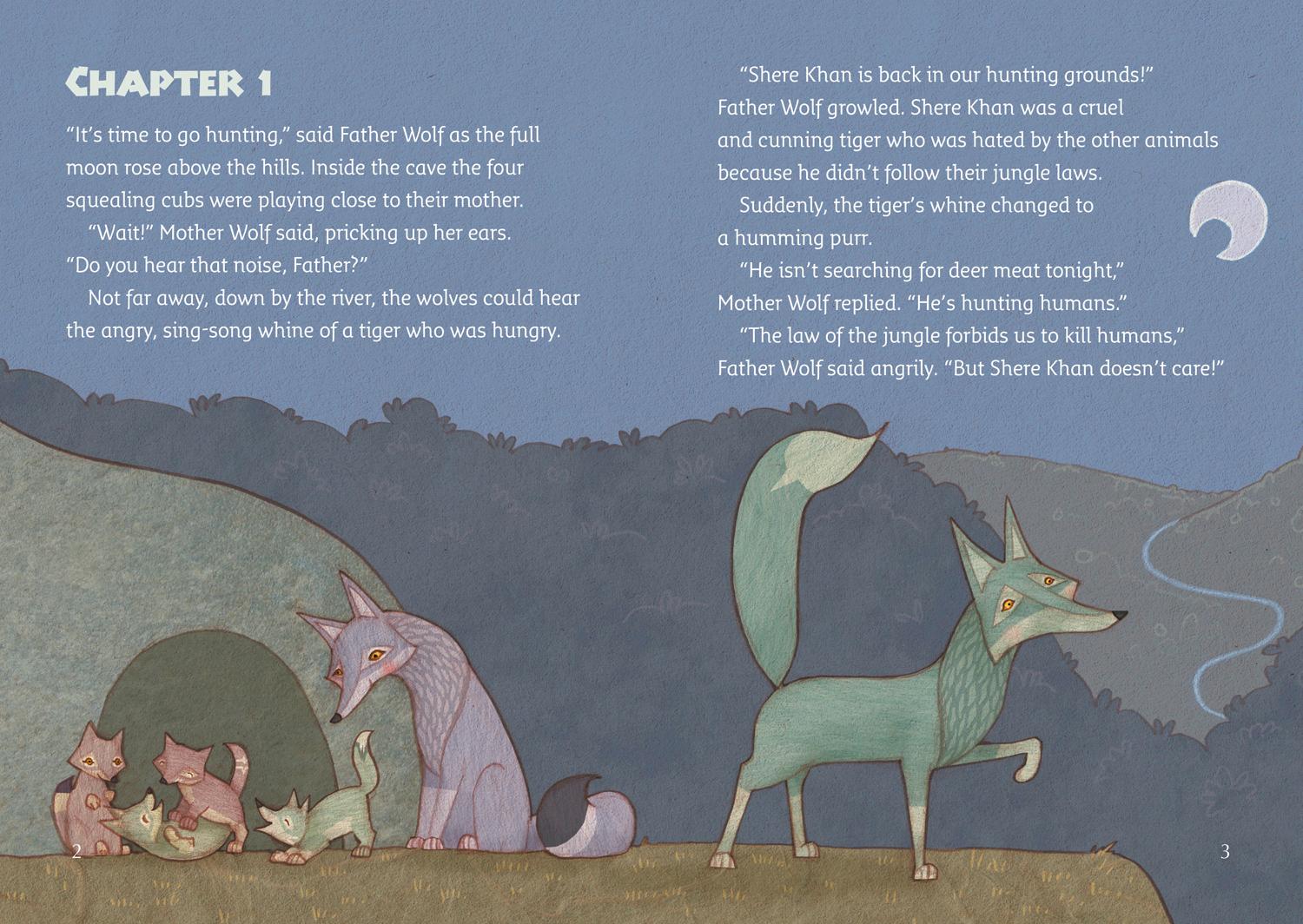 Beispielinhalt (Bild) The Jungle Book