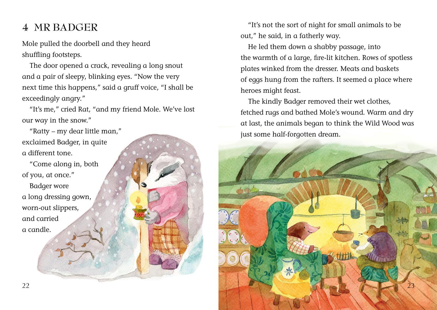 Beispielinhalt (Bild) The Wind in the Willows