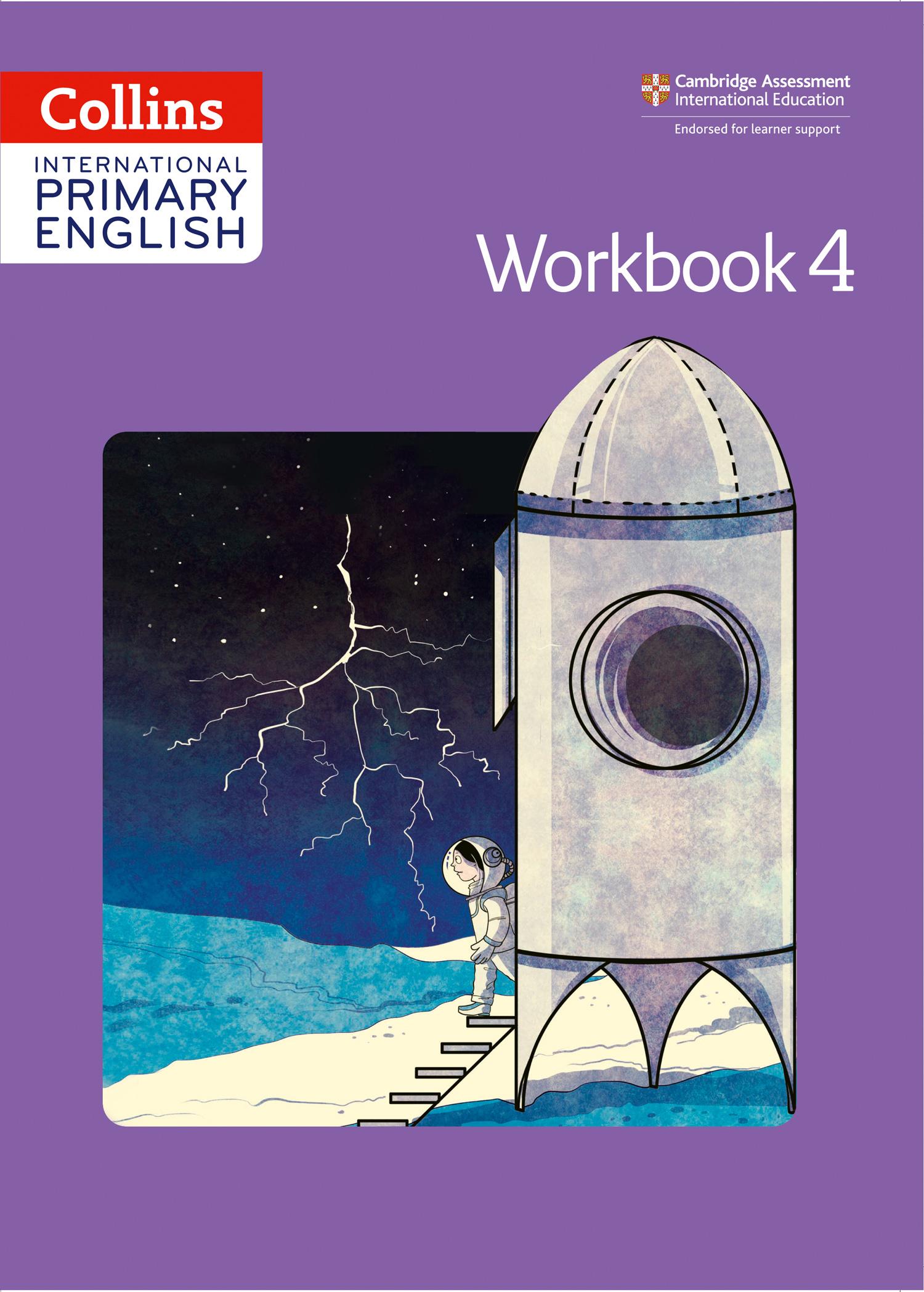 Vorderes Coverbild Collins International Primary English Workbook4