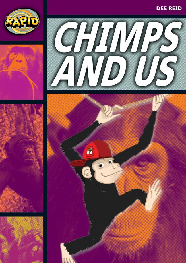 Vorderes Coverbild Rapid Reading: Chimps and Us (Stage 1, Level 1a)