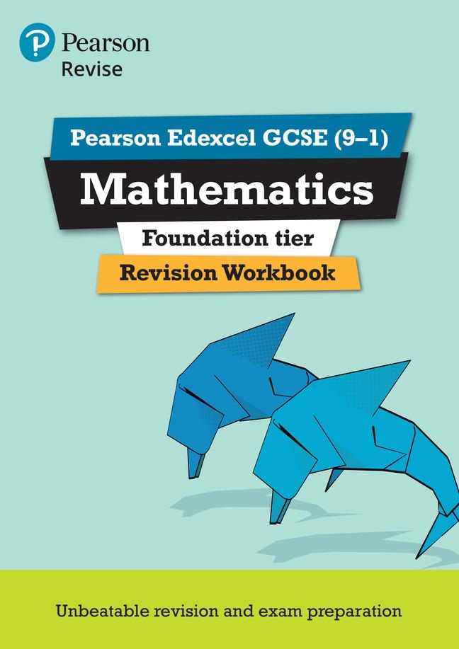 Vorderes Coverbild Pearson REVISE Edexcel GCSE Mathematics (Foundation) Revision Workbook - for 2026, 2027 exams