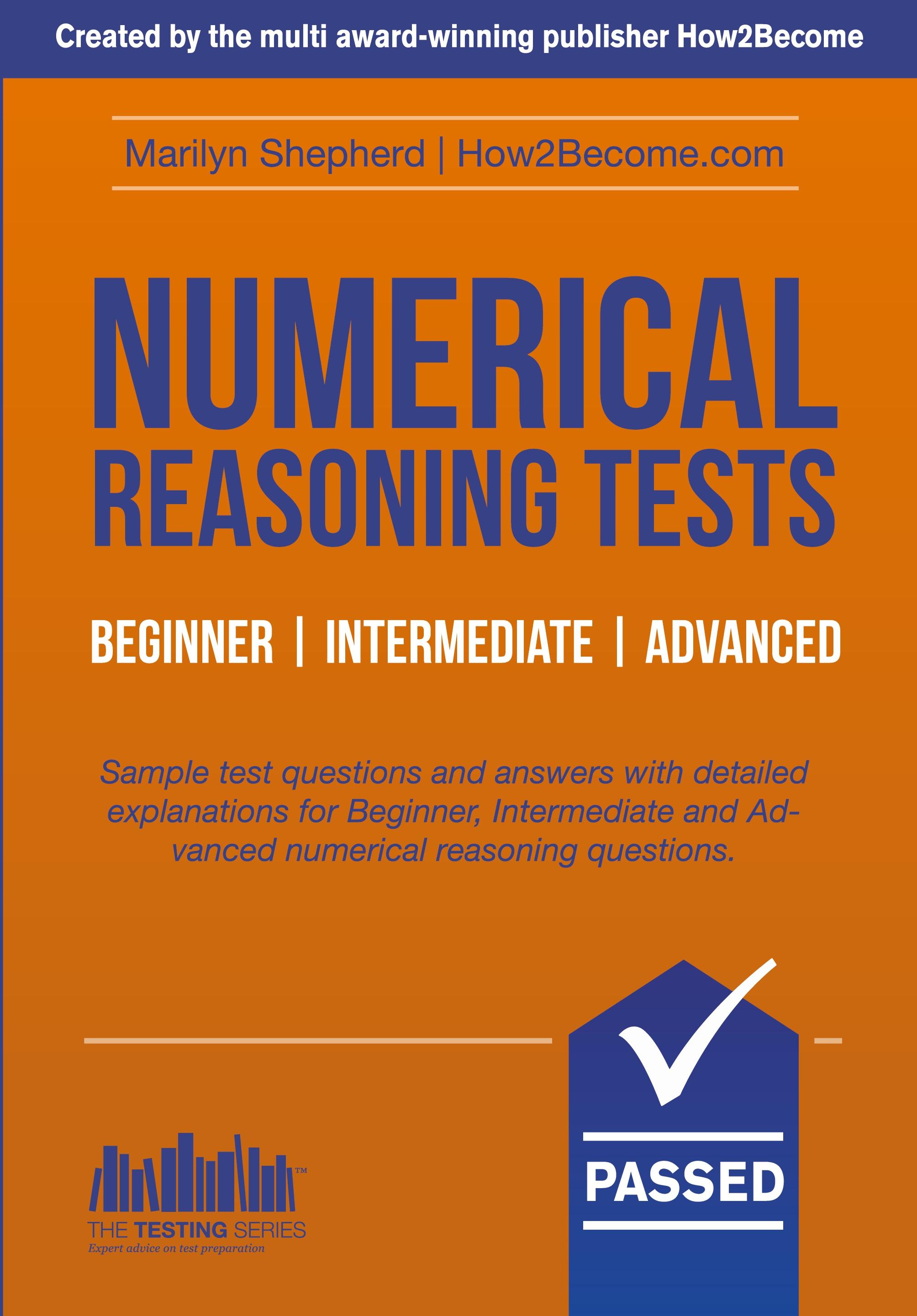 Vorderes Coverbild NUMERICAL REASONING TESTS