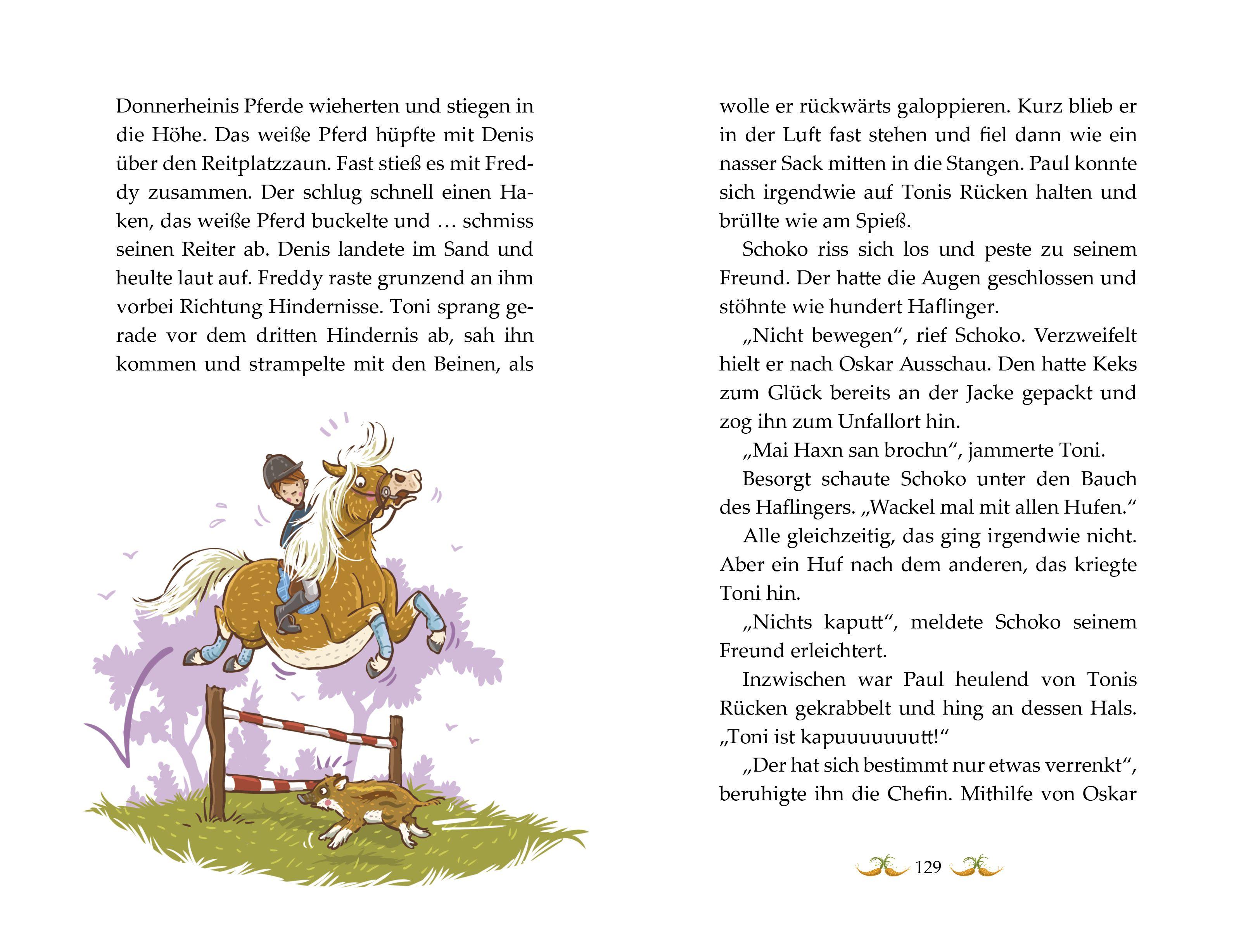 Beispielinhalt (Bild) Die Haferhorde 03 - Immer den Nüstern nach!