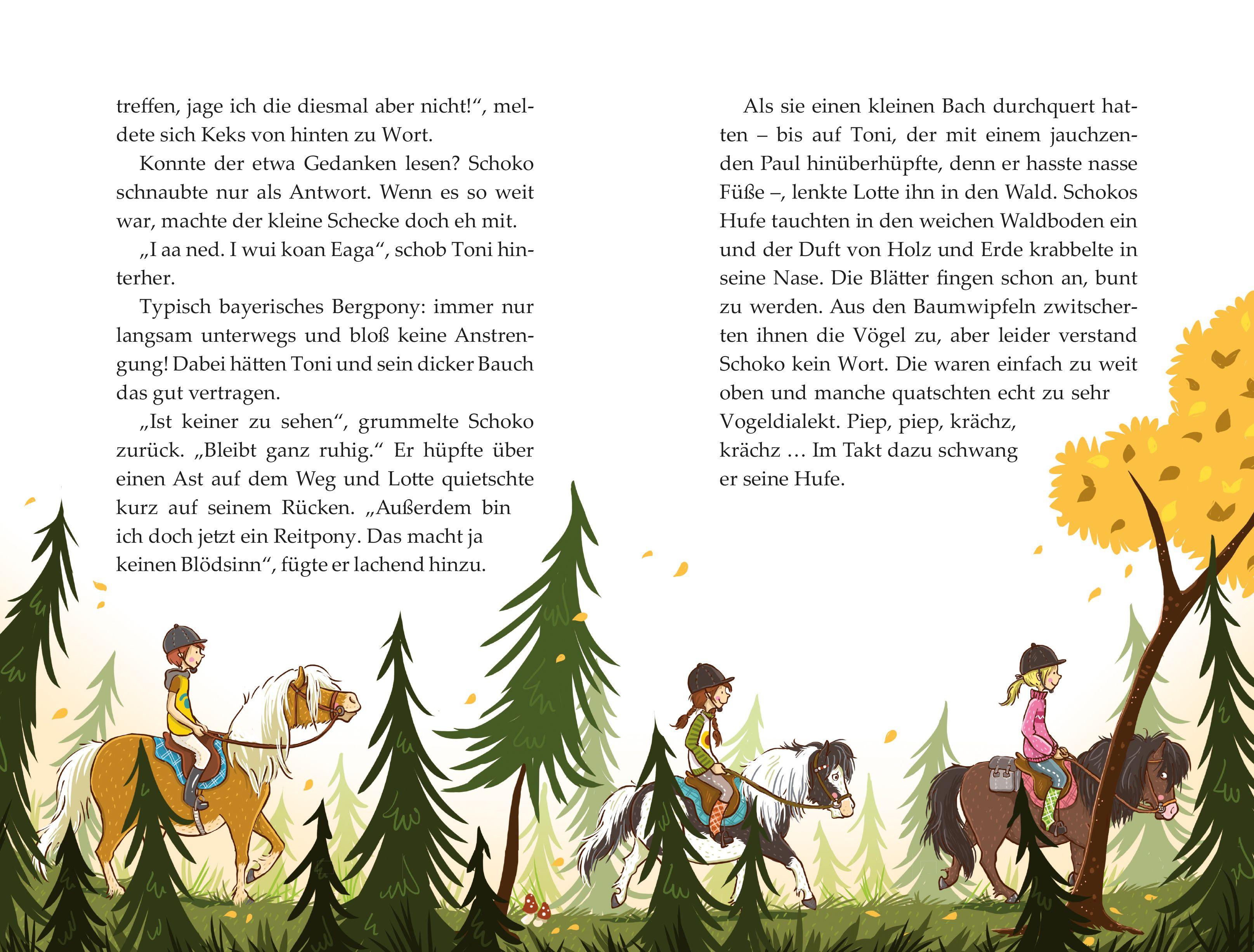 Beispielinhalt (Bild) Die Haferhorde 03 - Immer den Nüstern nach!