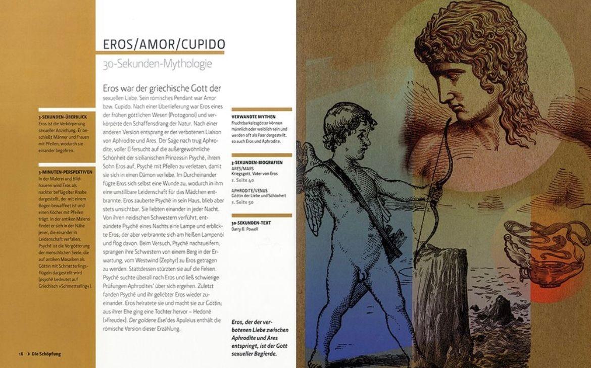 Beispielinhalt (Bild) Mythologie in 30 Sekunden