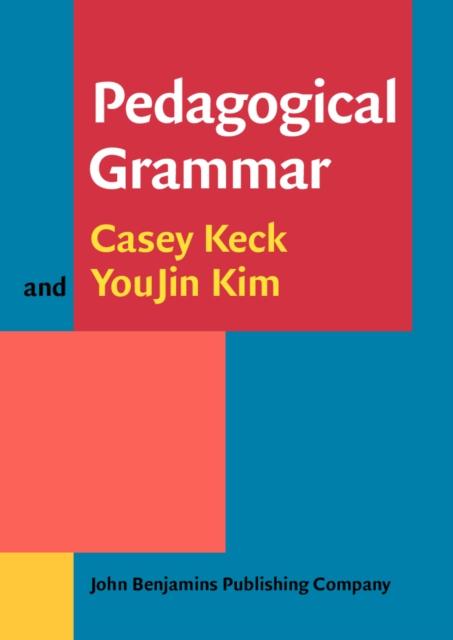 Vorderes Coverbild Pedagogical Grammar