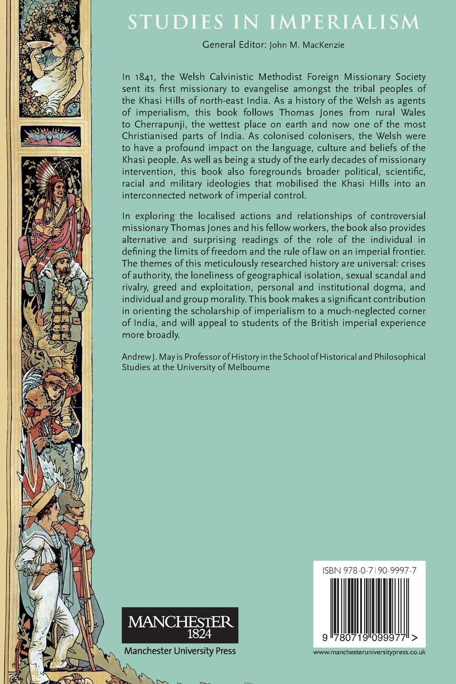 Rückseitencover Welsh missionaries and British imperialism