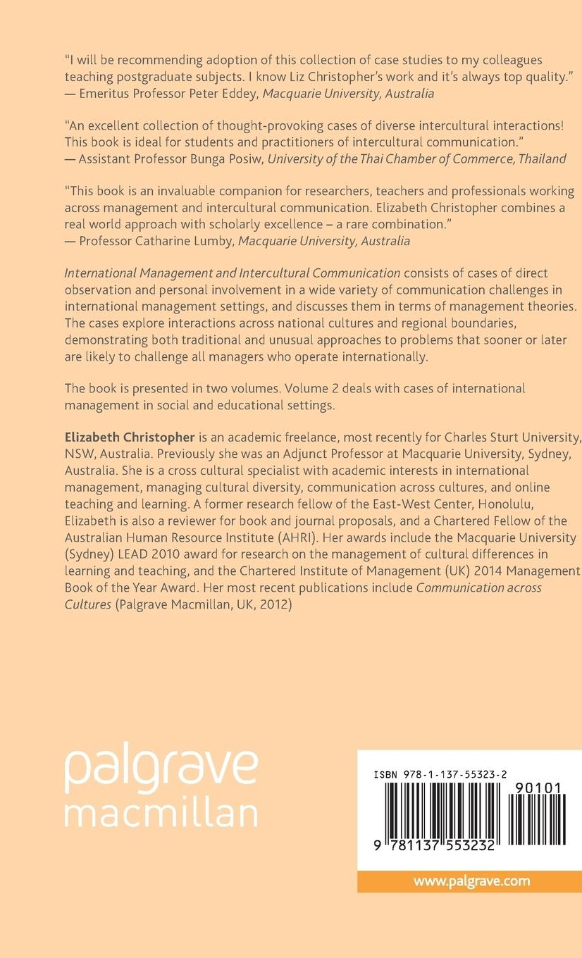 Rückseitencover International Management and Intercultural Communication