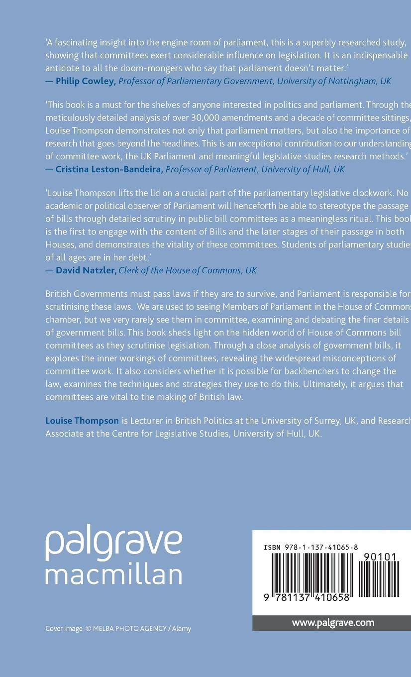 Rückseitencover Making British Law