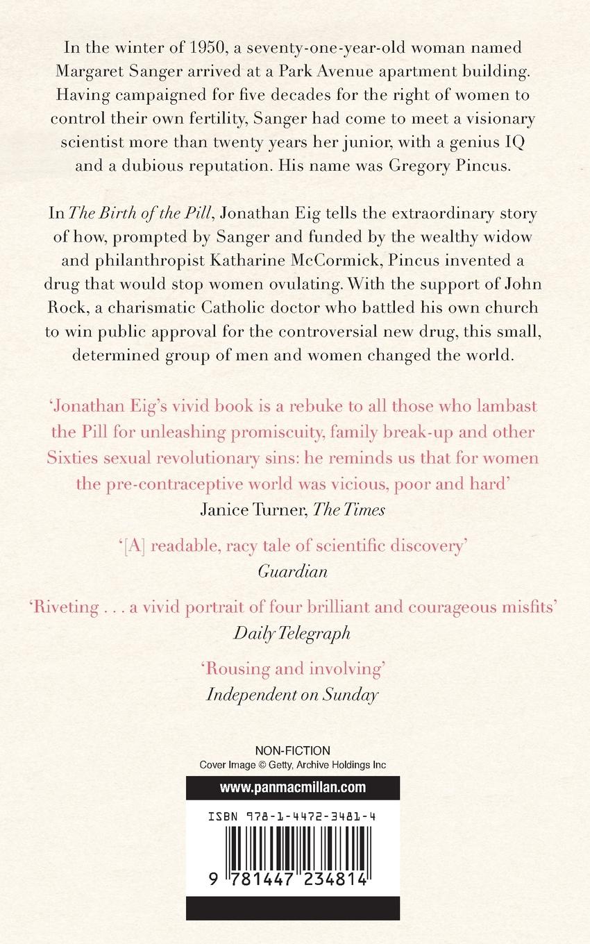 Rückseitencover The Birth of the Pill